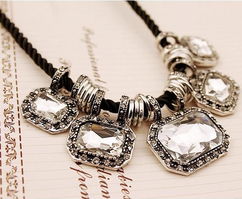 頸鏈女短款鎖骨鏈 時尚、復古與夸張的魅力融合